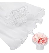 12 Yard 3 Colors Flower Wrapping Mesh Paper White Golden Bouquet Packaging Paper Translucent Wrinkle Floral Mother S Day Valentine S Florist Wedding Gift P