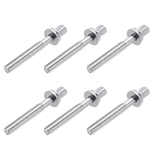 MECCANIXITY Drum Tension Rods 24mm x 40mm for Bass Drum Hardware Parts Accessory Pack of 6