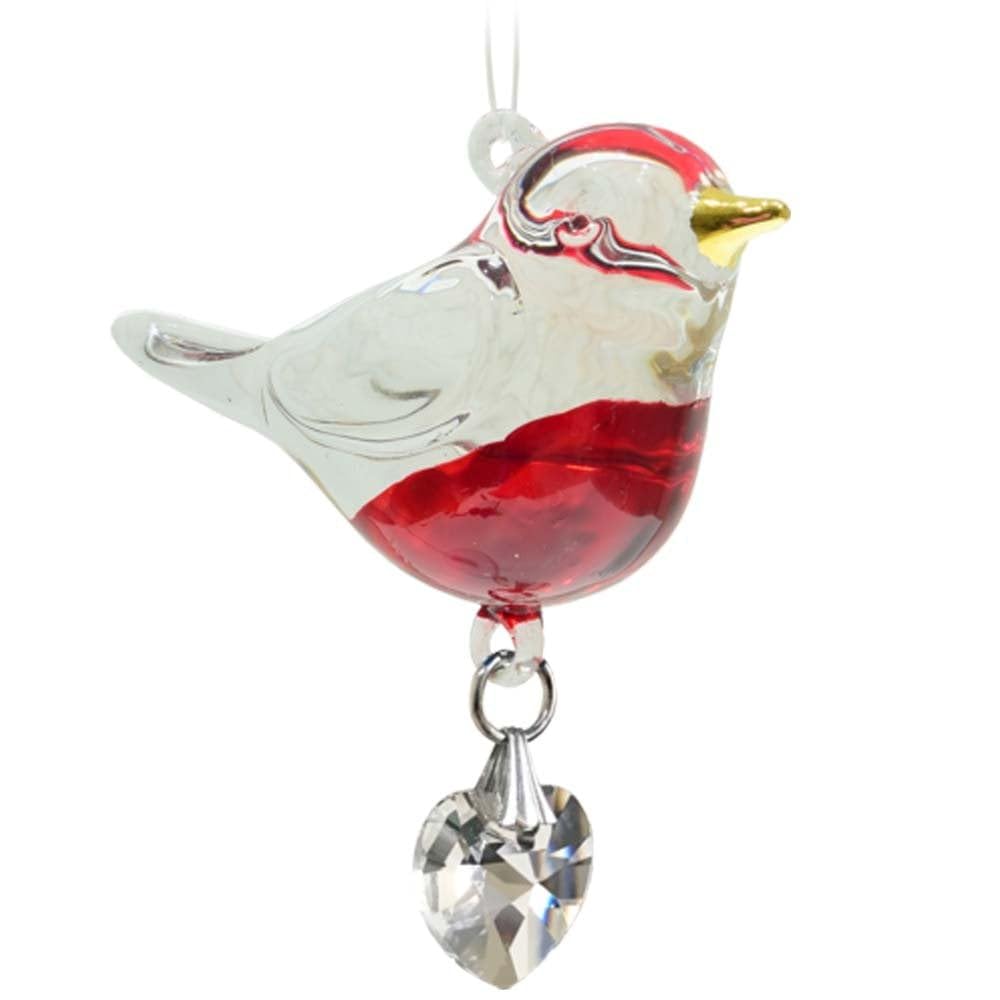 Wild Things Handmade Pretty Little Birds Glass Bird Suncatcher Crystal