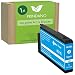 Produktbild Prindano 1x Druckerpatrone kompatibel mit HP 963XL 963 XL Cyan für Officejet Pro 9019 9010 9012 9020 9014 9022 9025 9016 9015 9018 9013 e (Cyan)