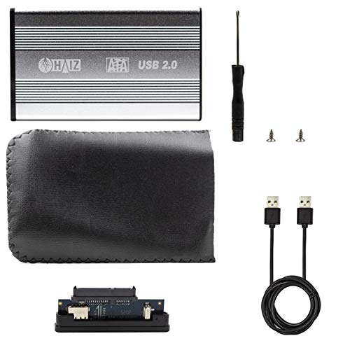Haiz Case Gaveta HD Externa 2.5 USB 2.0 Prata HZ-313