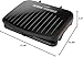 George Foreman 5-Serving Classic Plate Electric Indoor Grill and Panini Press, Space Saving Design, Black