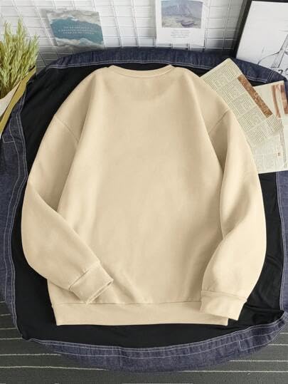 Image of NATRIS Stylish Men's Oversized Sweatshirt || Printed Sweatshirt || Drop Shoulder Sweatshirts for Men || Printed Sweatshirt for Men