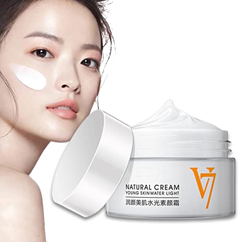 V7 Toning Light Cream, Honey And Beauty Cream, Korean Moisturizing Tone Up Cream, Honey & Beauty Foundation, hydrating beauty face cream For Toning Up Skin And Skin Brightening (1pcs)