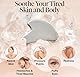 Edelstahl Gua Sha Facial Tools, Haut Massage für Gesicht Körper Augen Hals Herz, Hautpflege Geschenk