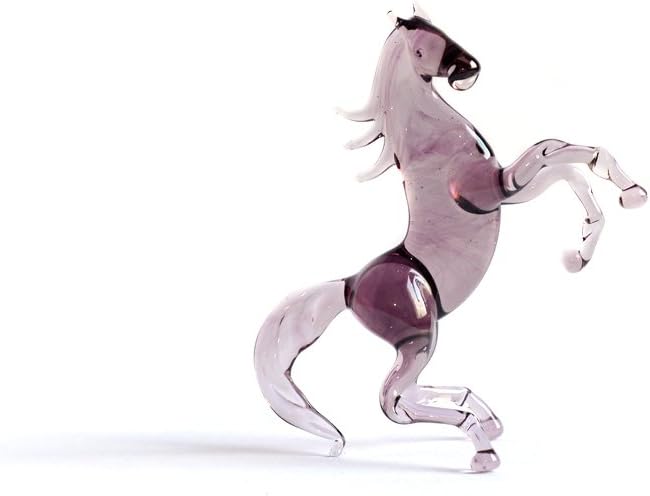 Glass Horse Figurine Horse Figure Glass Animal Sculpture Glass Figurine Glass Figurines Lampwork Figurine Blown Glass