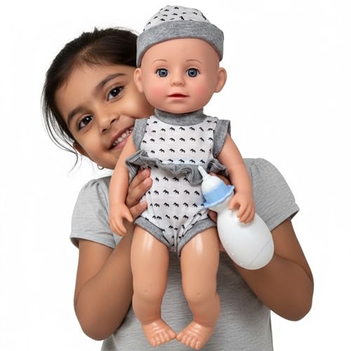 Image of My Lucky Doll Boy Baby for Girls Birthday Gift with Cute Dress and Movable Joints (C16). Pretend and Play Dolls and Accessories Set Toys for Kids | Toy for Children 3+ Years