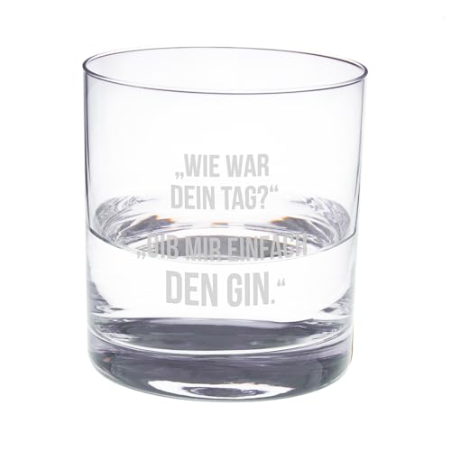 Gin & Tonic Glas mit Gravur | Ginglas | Spülmaschinenfest graviert |...