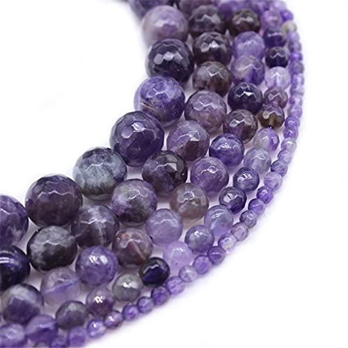 Quartz d'améthystes violettes à facettes pour créer vos bijoux d'été - 4