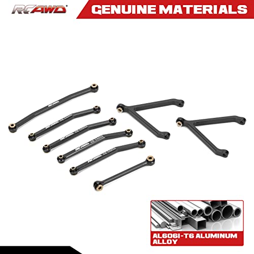 Image of RCAWD High Clearance Chassis Links Set for FMS 1 /24 FCX24 Power Wagon RTR Series Upgrades Part