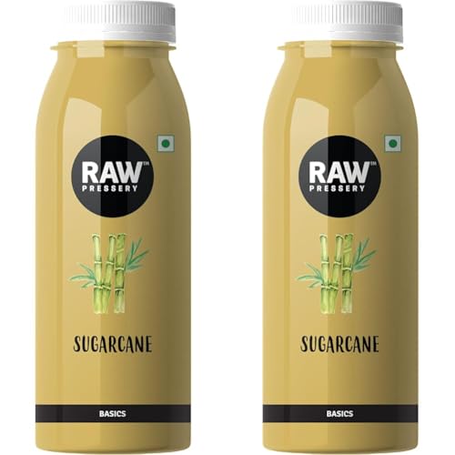 Image of Raw Pressery Sugarcane Juice (6 x 250ml) Rich in Vitamins & Minerals, Natural Energizer & Immunity Booster, Healthy Juice, No Added Sugar (Pack of 2)