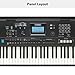 Yamaha, 76-Key Touch-Sensitive Advanced Portable Keyboard with Power Adapter (PSREW425)