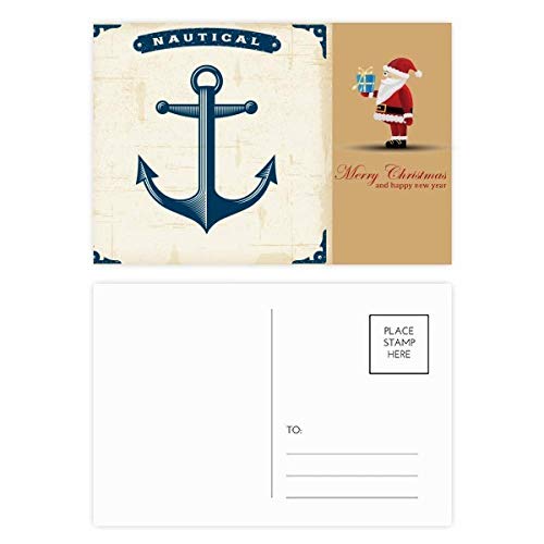 Cartes postales ancre amirauté bleu océan pour écrire vos plus beaux souvenirs