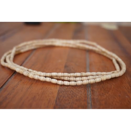 Image of ISKCON VRINDAVAN Original Tulsi Kanthi Mala - Unisex Adult Jaap Chanting Mala from Vrindavan Dham
