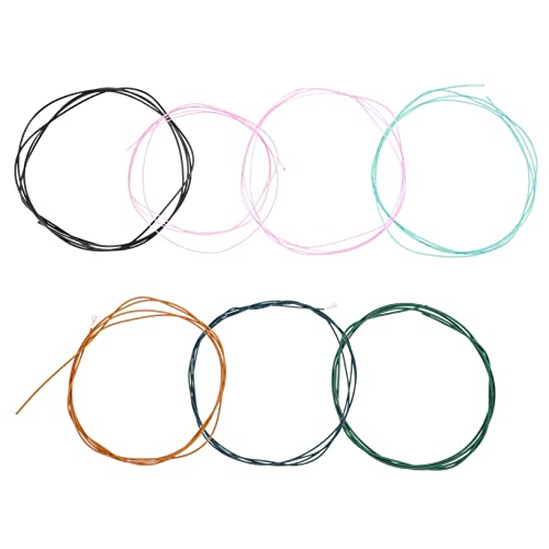 SAFIGLE 6stücke Metallsaiten Für Akustikgitarren Ersatz-saiten Instrumentenzubehör Robuste Und Reißfeste Gitarrensaiten Für Verbesserten Klang