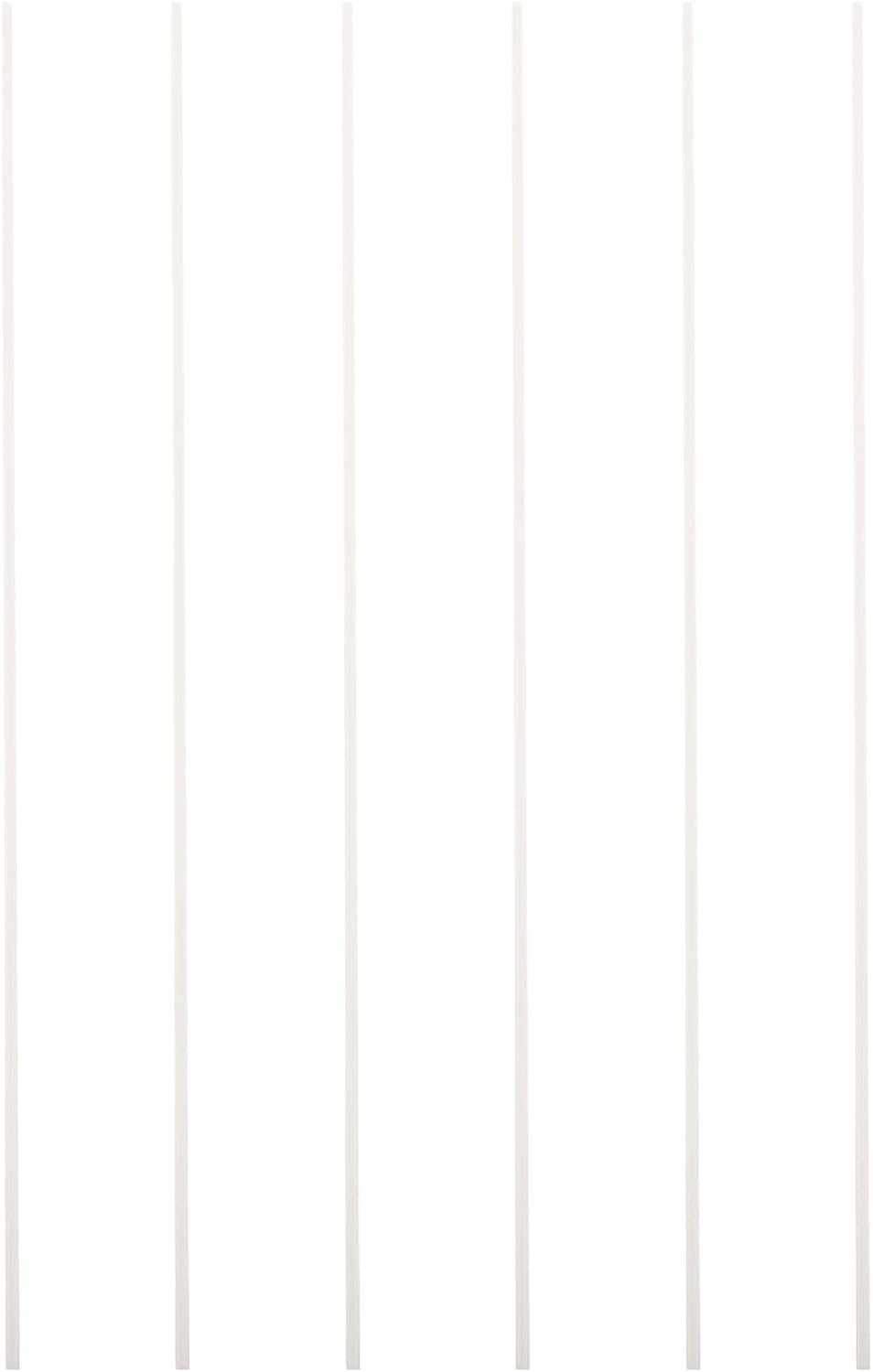 TOMETURE 6pcs Firing Accessories: Kiln Refractory Rods - 3mm Diameter Ceramic Firing Tools High Temperature Bead Hanging Supplies for Pottery DIY Artists