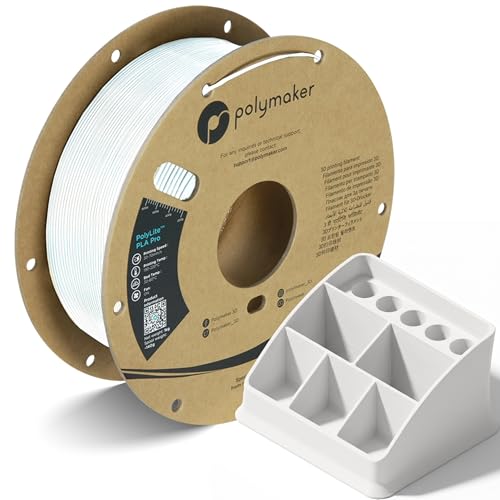 Polymaker PolyLite PLA Pro Filament 1.75mm 1KG White