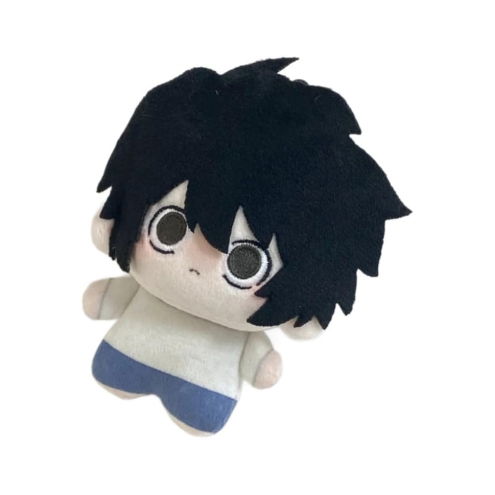 Death.Note Chibi Figure Doll Pendant Cute L Lawliet Chibi Plush Pendant Keychain Backpack Decor Accessories
