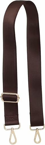 Miniatura 139 de Kolti Correa de repuesto para bolso, bolso cruzado a rayas anchas ajustables Hebilla de oro-04