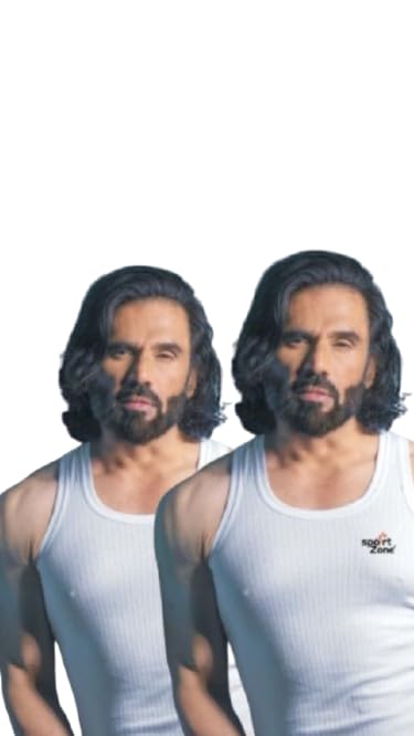 Men's Cotton Round Neck Regular Fit Sleeveless Parka Vest | Super Soft Inner Baniyan/Sando Baniyan/Stylish & Comfortable Innerwear for Daily Use, Body Shaper (Combo Pack of 2)(White)-image-11