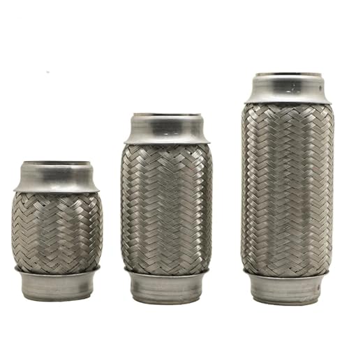 Tuyau d'échappement universel flexible pour réparation de silencieux de voiture 45mm