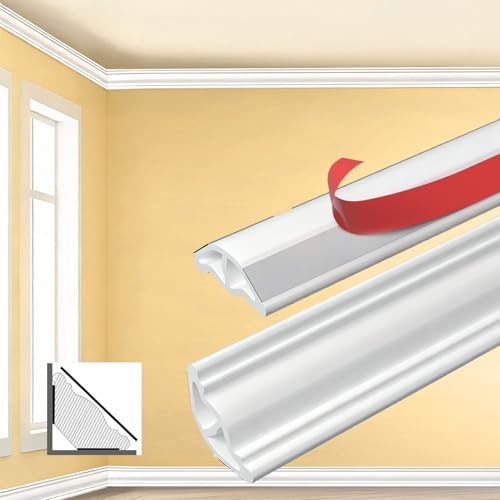 Moldura de techo flexible, autoadhesiva, triángulo, TPE, triángulo, moldura decorativa para bordes de azulejos, techos y transición de pared, listón de terminación, encimera de cocina para bordes de