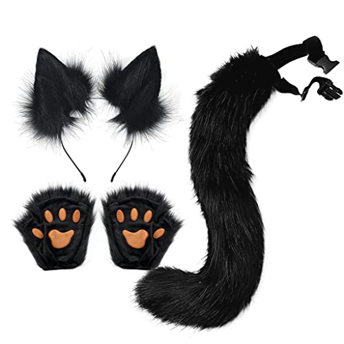 List of Ten Best Black Wolf Ears And Tail Set Top Picks 2023 Reviews