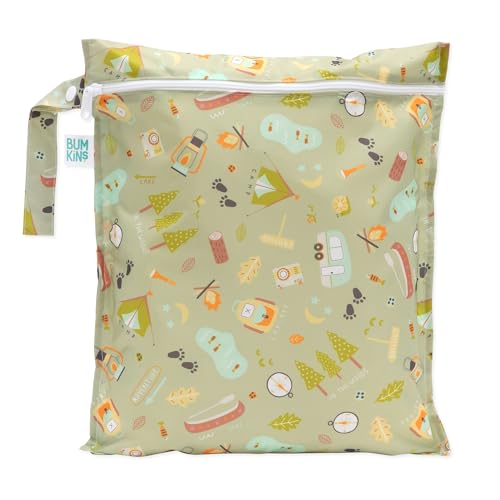 Bumkins Waterproof Wet Bag for Baby, Travel, Swim...