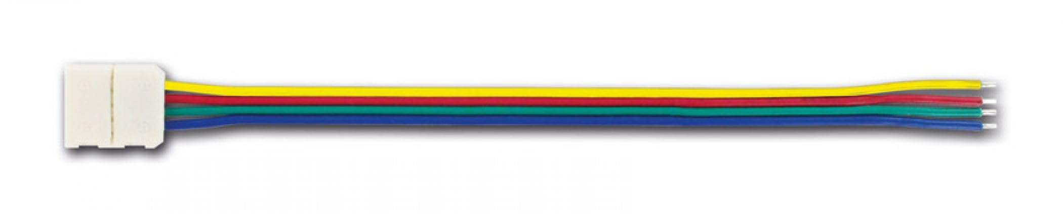 Integral ILSTAA117 Block Connector to Wire for IP20 12mm RGB LED Tape, 30 LED/M, Pack of 5
