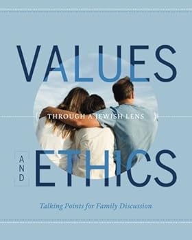 Paperback Values & Ethics - Through a Jewish Lens: Full Color Version Book