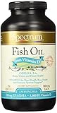 Spectrum Essentials Softgels, Fish Oil with Vitamin D, 1000 mg, 250 Count