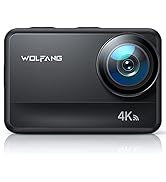 WOLFANG GA400 Action Camera 4K 60FPS Bare Metal Waterproof Underwater Camera 3.0 EIS Stabilizatio...