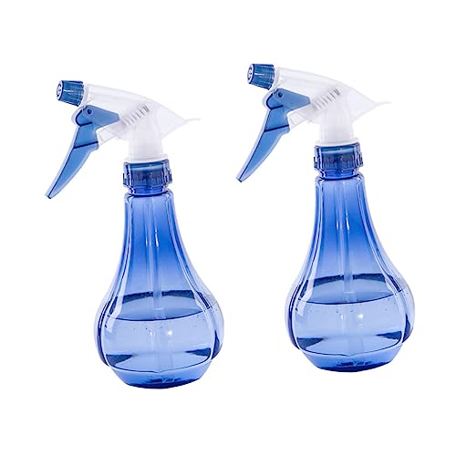 2個 容器 酒瓶 空の ボトル 旅行用化粧品容器 髪用 ミストボトル 多機能 容器 トラベル 液体容器 靄 ヘア ボトル 水噴霧器 Blue