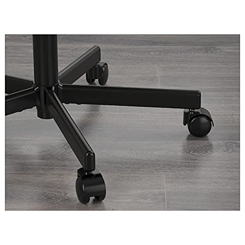 Close-up of Ikea Renberget Desk Chair base and wheels