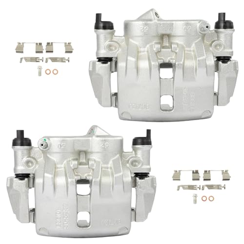 Image of SCITOO Front Left & Right Disc Brake Calipers With Bracket 18B5524 18B5525 | Fit For Ram Model - For ProMaster 1500 2014-2023,For ProMaster 2500 2014-2024,For ProMaster 3500 2014-2023 2PCS