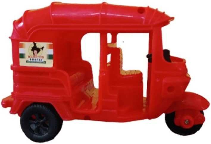 Auto Rickshaw Kids Toy (Red)
