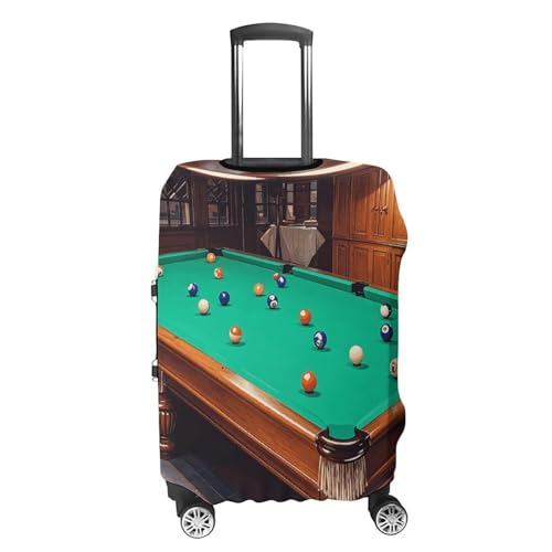Travel Luggage Cover Elastic Suitcase Protector Anti-Scratch Washable Billiard Luggage Sleeve Tsa Approved Carry on Covers Baggage Cover Fits 18-32 Inch Luggages4