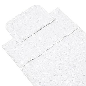 Bettwaren-Sets für Kinder Baby II Mädchen Jungen II Baumwolle 100% II Hochwertiger (Kleine Sterne, 75×100 / 30×40)