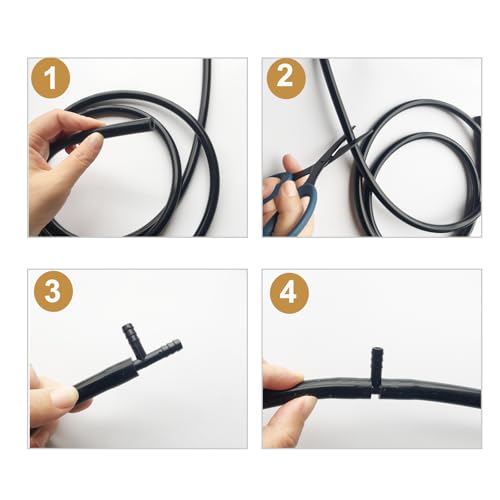 Tuyau à vide en silicone et connecteur nylon contre les fuites turbo