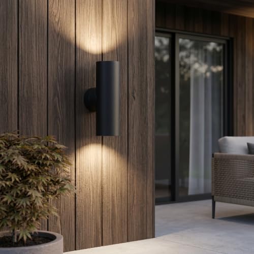 Aplique de pared LED en aleación de aluminio con control remoto y 3 luces 4