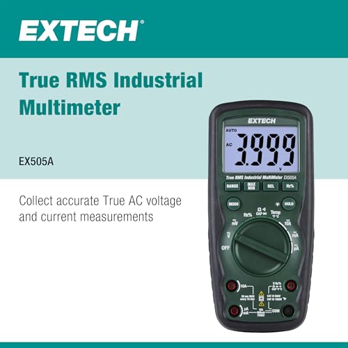 Multimètre True RMS Extech EX505A boîtier renforcé haute précision - 2