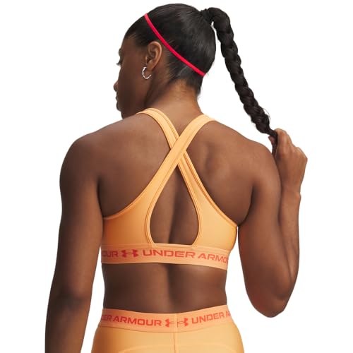 Image of Under Armour Women's Crossback Mid Impact Sports Bra