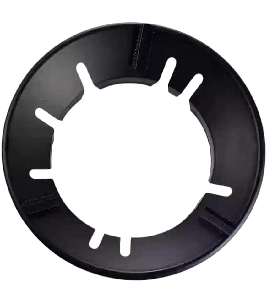 Suitable for Gas Stove Stand for Kitchen Energy Saving Jali Gas Stove Burner Stand Round Black (Pack 1)-image-21