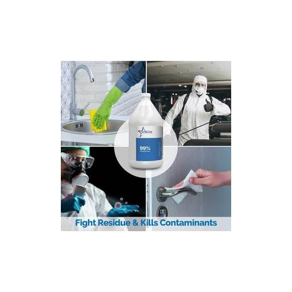 Stellar-Chemical-Isopropyl-Alcohol-IPA-99-Purity-Made-in-USA-1-Gallon Stellar-Chemical-Isopropyl-Alcohol-IPA-99-Purity-Made-in-USA-1-Gallon