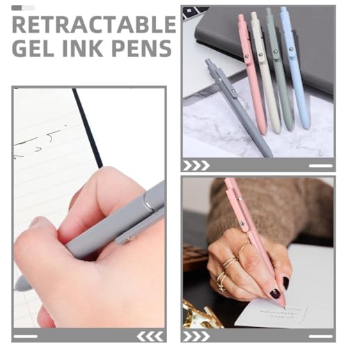 Bolígrafos de tinta gel punta fina 5 pcs Angoily miniatura 3