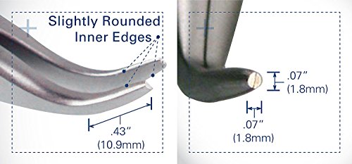 Pliers - Tronex Bent Nose - Fine Tips (Long Handle) #TOP7