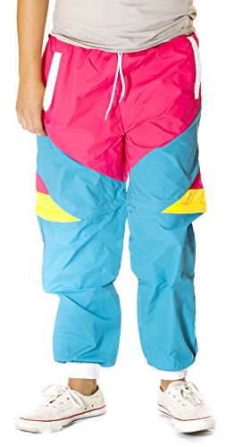 Funny Guy Mugs 80s & 90s Retro Neon Windbreaker Pants2