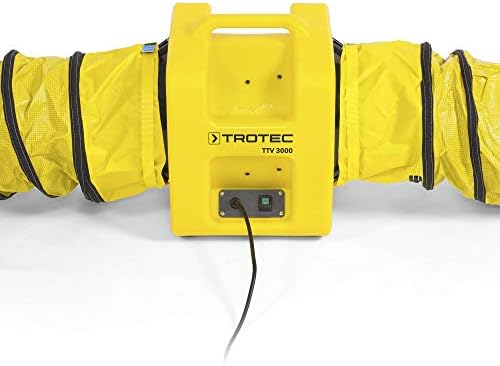 Bild 6 - TROTEC TTV 3000 Axialventilator Förderventilator 3.000 m³/h - Leistungsstark zur Be- und Entlüftung über Schlauchdistanzen bis 38 Meter