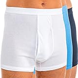 HERMKO 3940 Herren Pagen mit Eingriff Schlüpfer mit angeschnittenem Bein hoher Bund/Leib 100% Bio-Baumwolle Kochfest, Größe:D 7 = EU XL, Farbe:weiß