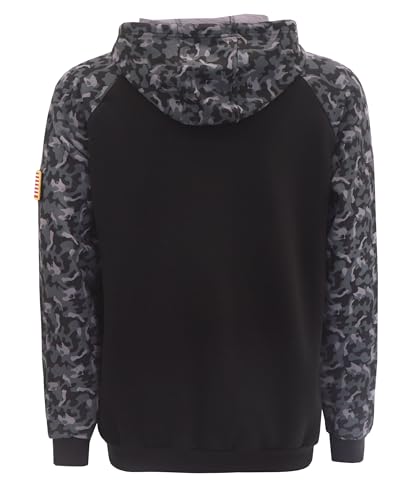 Image of VATRENUS FR Hoodies for Men Pullover 10.5oz Cotton Fleece Flame Resistant Jacket Fire Retardant Welding Sweatshirts